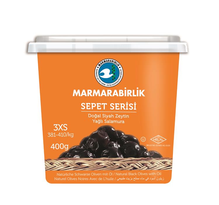 SEPET SERİSİ 400 GR. HAZIR KAP 3XS / 381-410