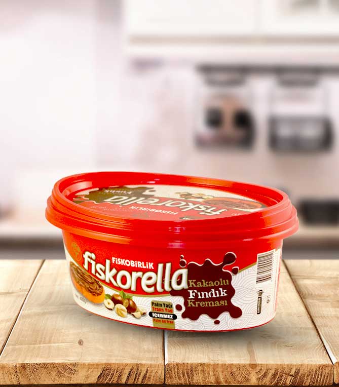 Fiskorella Kakaolu Fındık Kreması