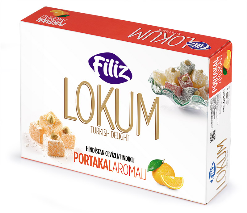 Portakal Aromalı Lokum